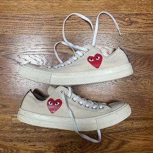 CDG PLAY x Converse Low Top Size 9 Men’s